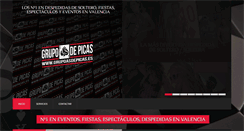 Desktop Screenshot of grupoasdepicas.es