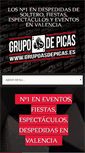 Mobile Screenshot of grupoasdepicas.es